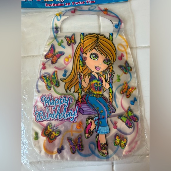 Vintage Y2K Lisa Frank Happy Birthday Party Loot/Goodie Bags (Set 20)- Unopened - Picture 5 of 5